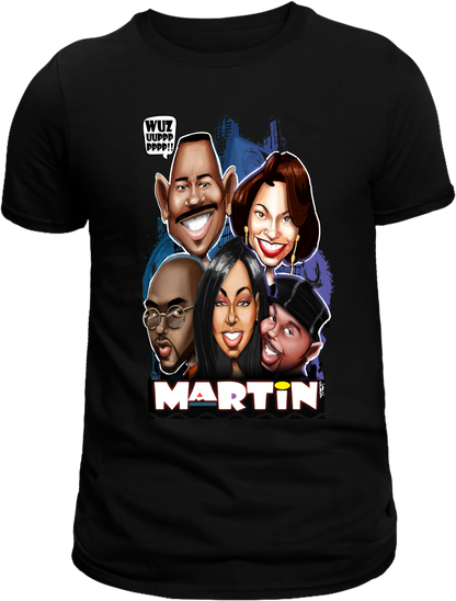 Legends of Comedy T-Shirt – Redd Foxx, Bernie Mac, Martin Lawrence & Friday Cast | Retro Comedians Tee